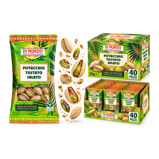 Pistacchio Tostato da 25gr - Confezione da 40 pezzi