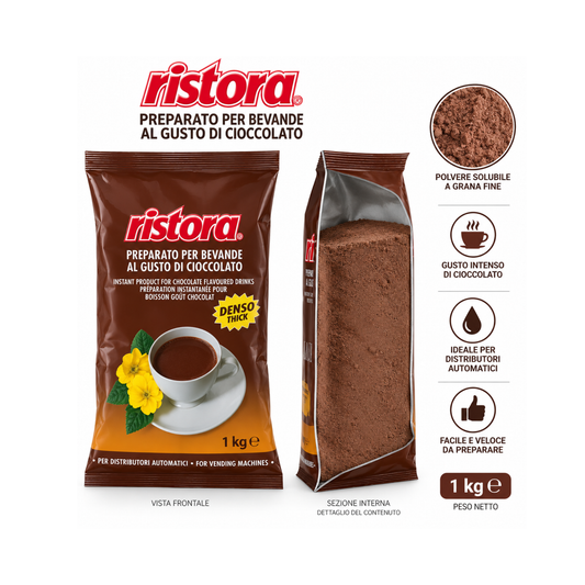 Cioccolato Ristora - Confezione da 1 kg
