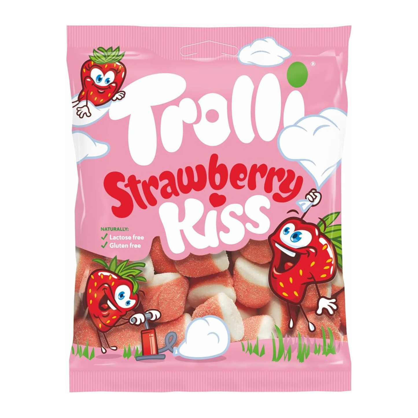Trolli Kiss Fragola 100gr- Confezione da 12 pezzi