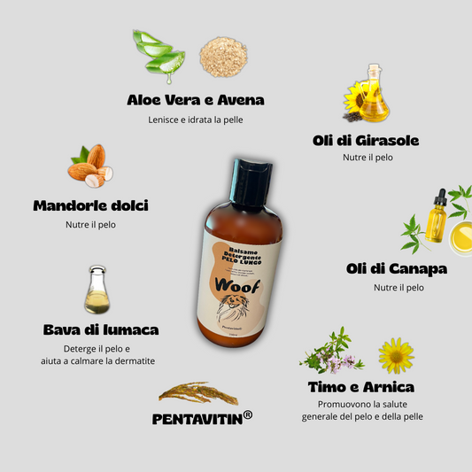 Balsamo Detergente pelo Lungo