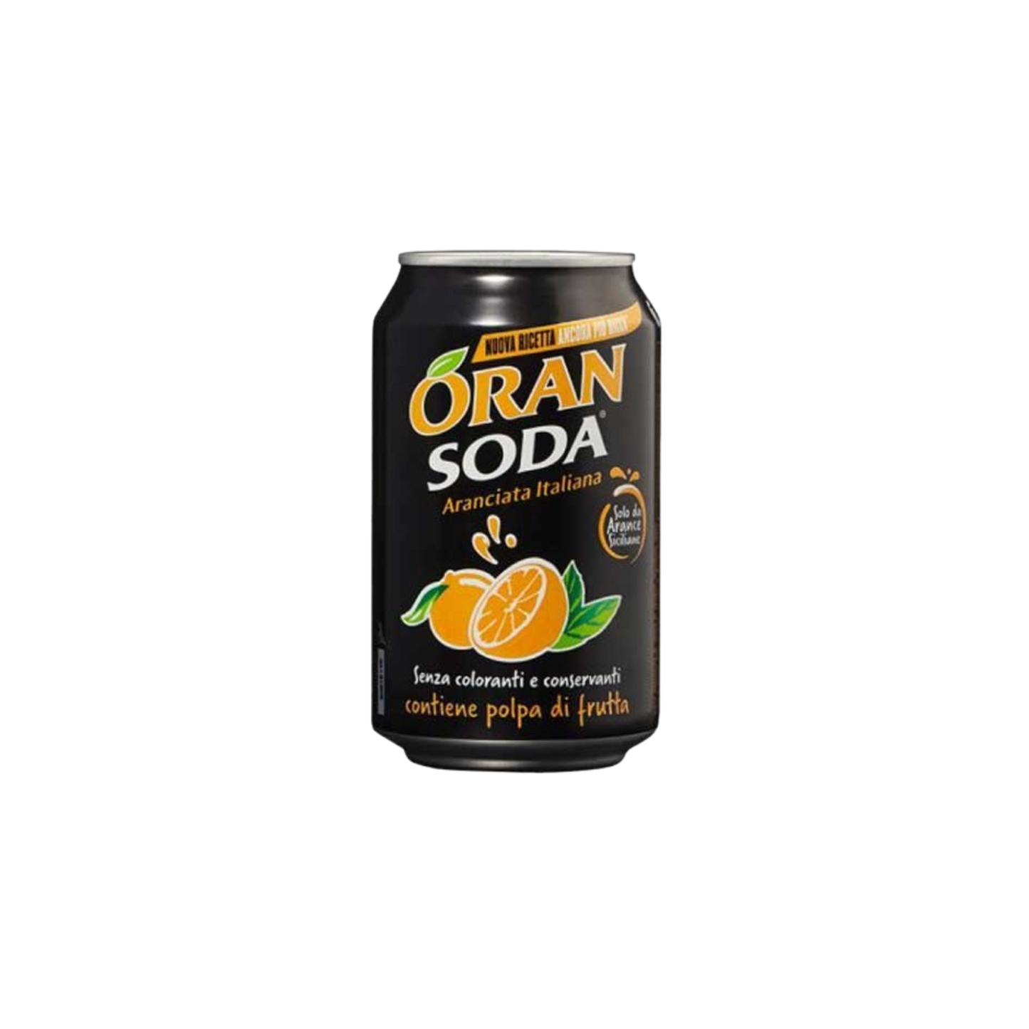 Oransoda lattina 33cl- Confezione da 24 pezzi