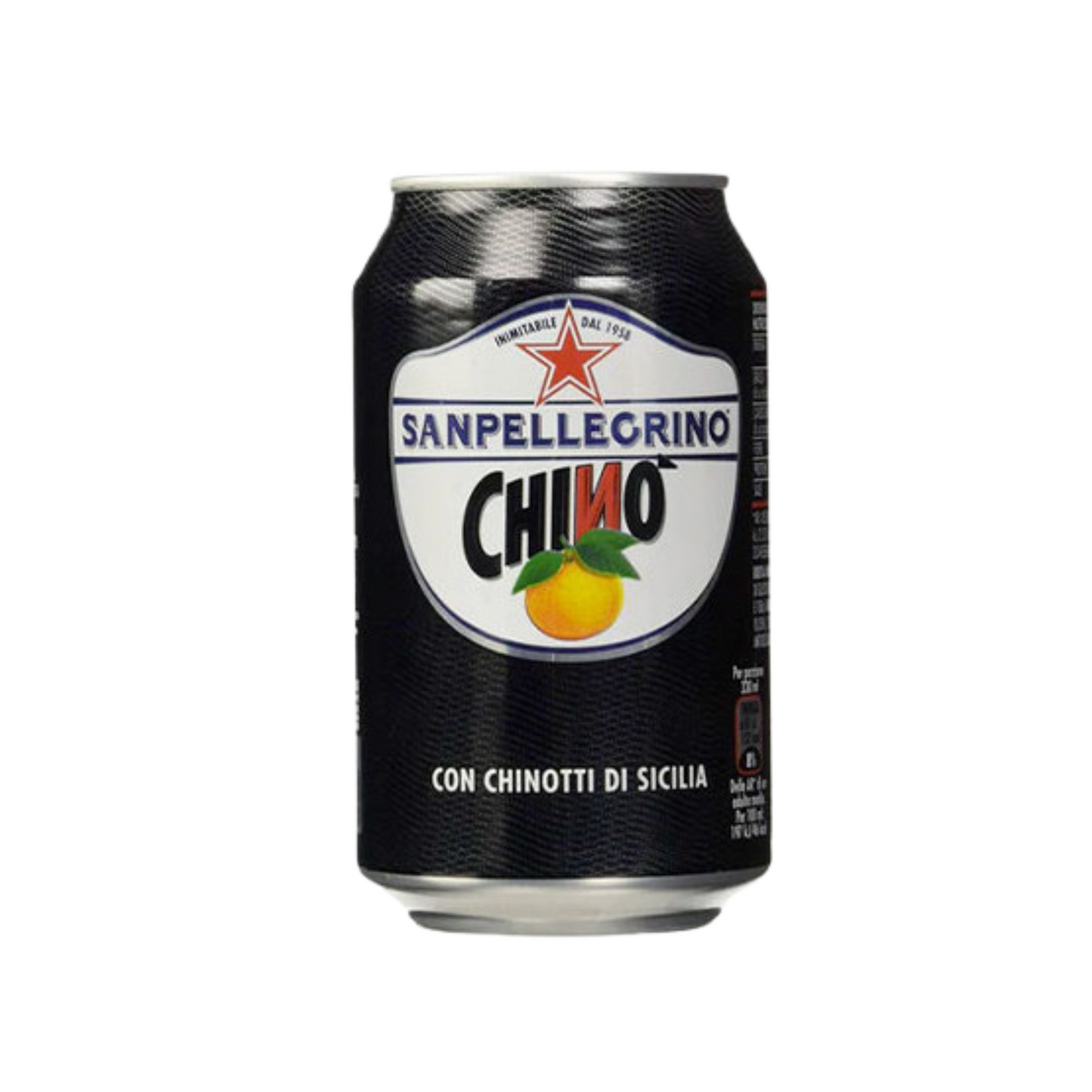 San Pellegrino Chinò Lattina 33cl- Confezione da 24 pezzi
