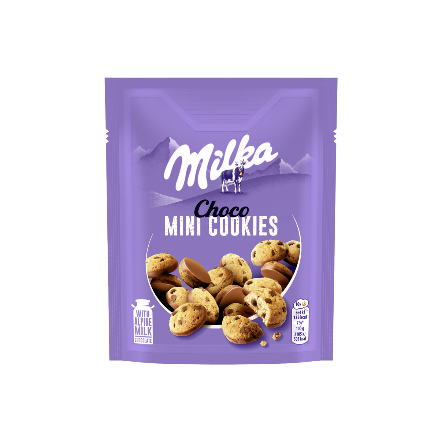 Milka Mini Cookies 110g- Confezione da 8 pezzi