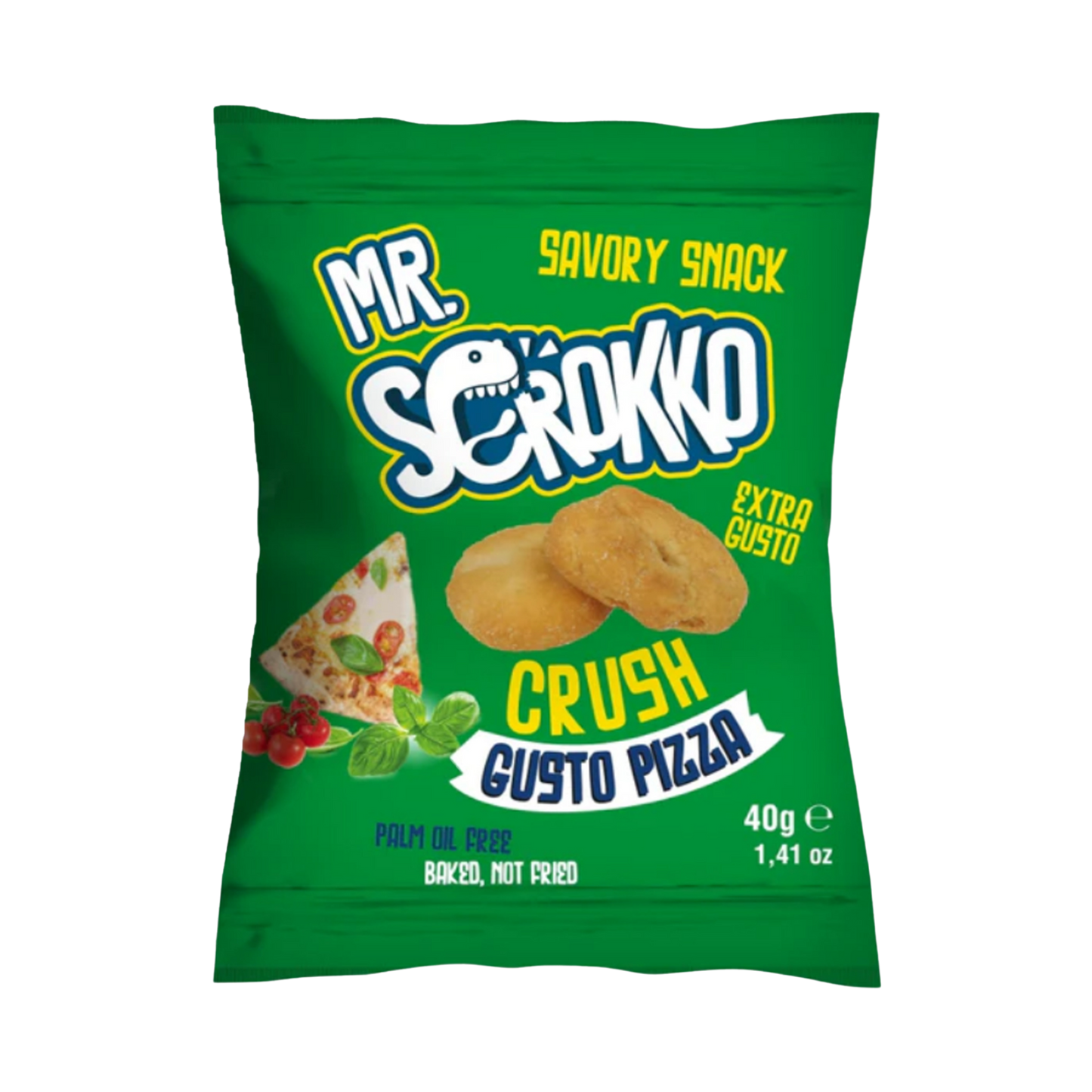 MR. SCROKKO, Tarallini gusto pizza da 40gr - Confezione da 60 pezzi