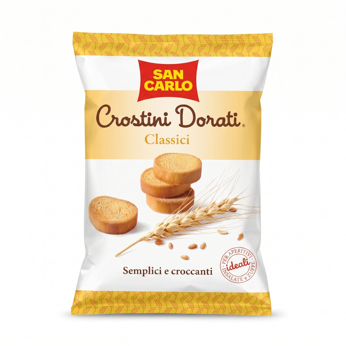 Crostini Dorati Classici 75 gr - Confezione da 14 pezzi