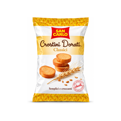 Crostini Dorati Classici 75 gr - Confezione da 14 pezzi