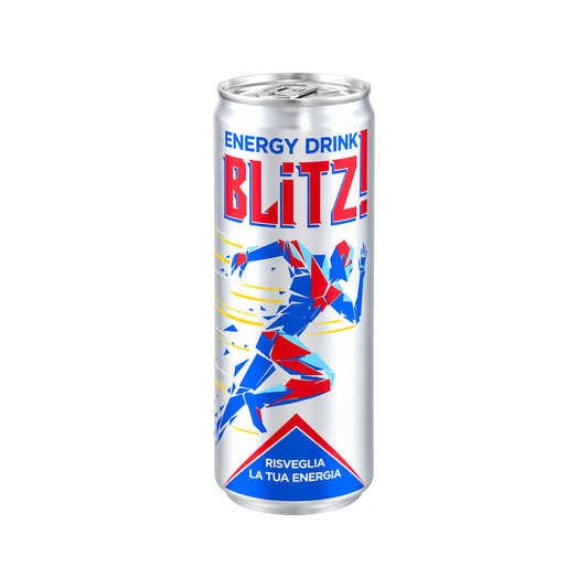 Blitz! Energy drink 25cl- Confezione da 24 pezzi