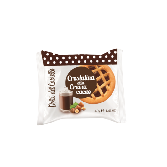 Crostatine al cioccolato 40 gr - Confezione da 42 pezzi