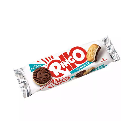 Ringo Vaniglia 6 biscotti da 55gr - Confezione da x6 pezzi