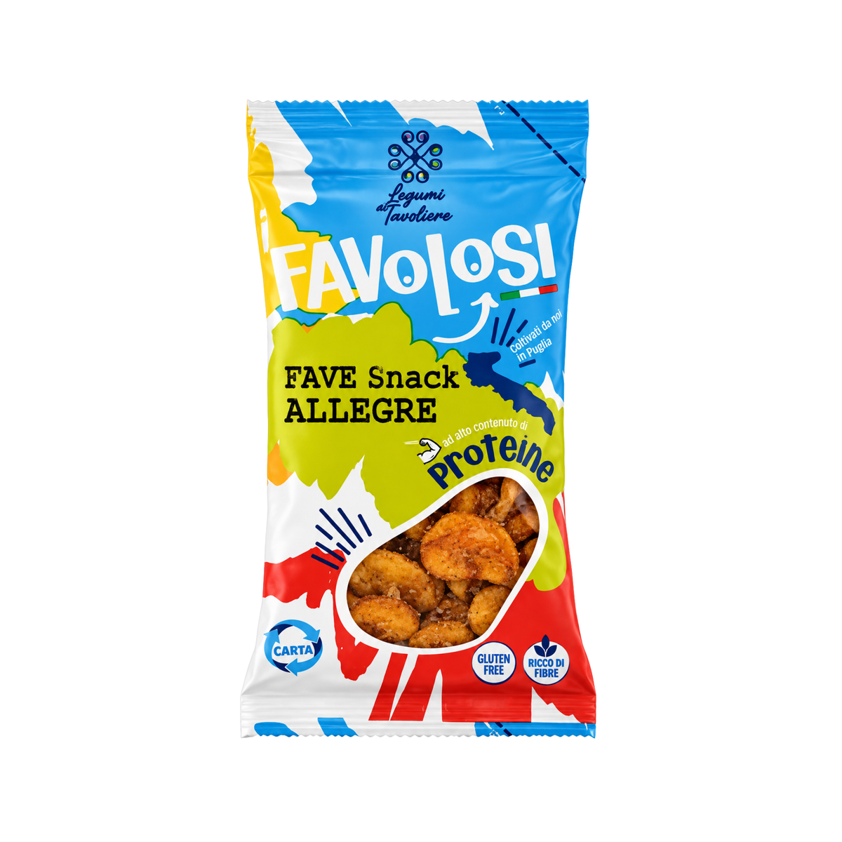 Favolosi, Fave Allegre (piccanti) da  25gr - Confezione da 40 pezzi
