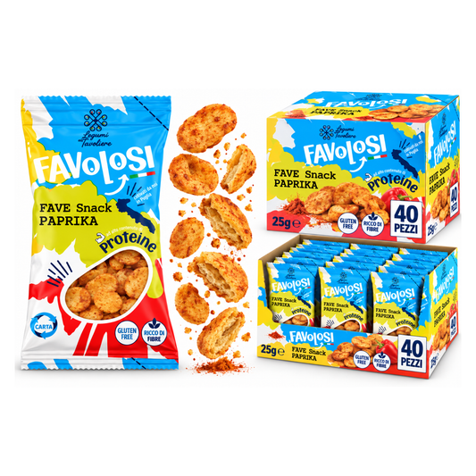 Favolosi, Fave Paprika da  25gr - Confezione da 40 pezzi