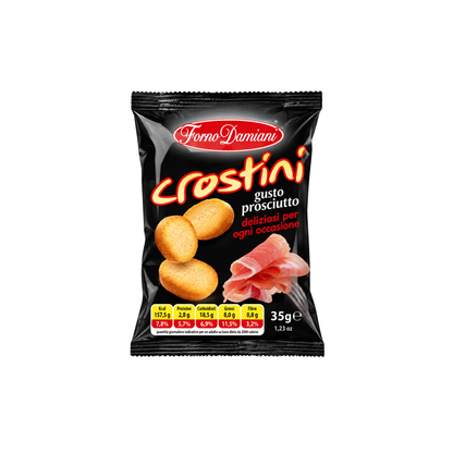 Crostini Forno Damiani da 35gr - Confezione da 50 pezzi