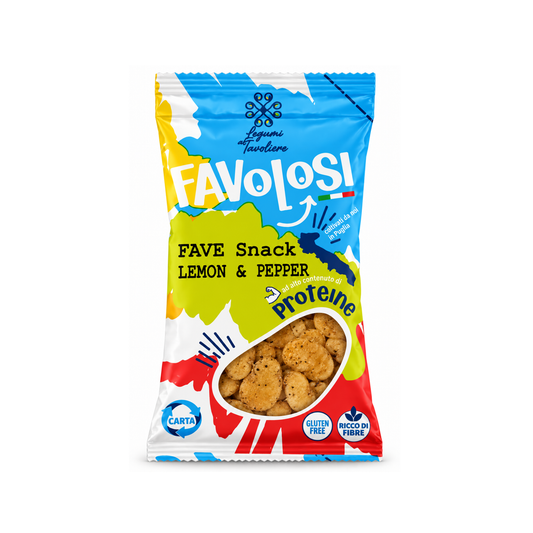 Favolosi, Fave con lemon e pepe da  25gr - Confezione da 40 pezzi