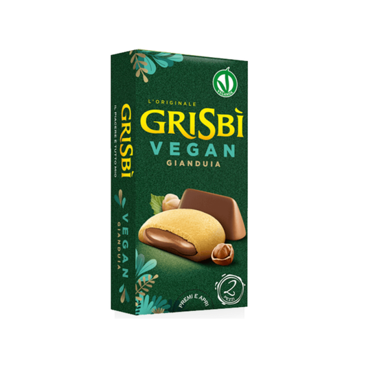 Grisbì 2 biscotti vegani alla gianduia da 30 gr - Confezione da 30 pezzi