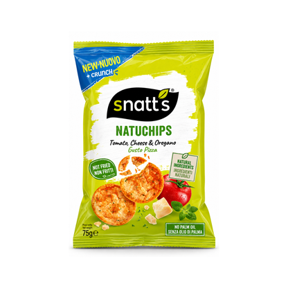 Natuchips gusto pizza da 23gr - Confezione da 45 pezzi