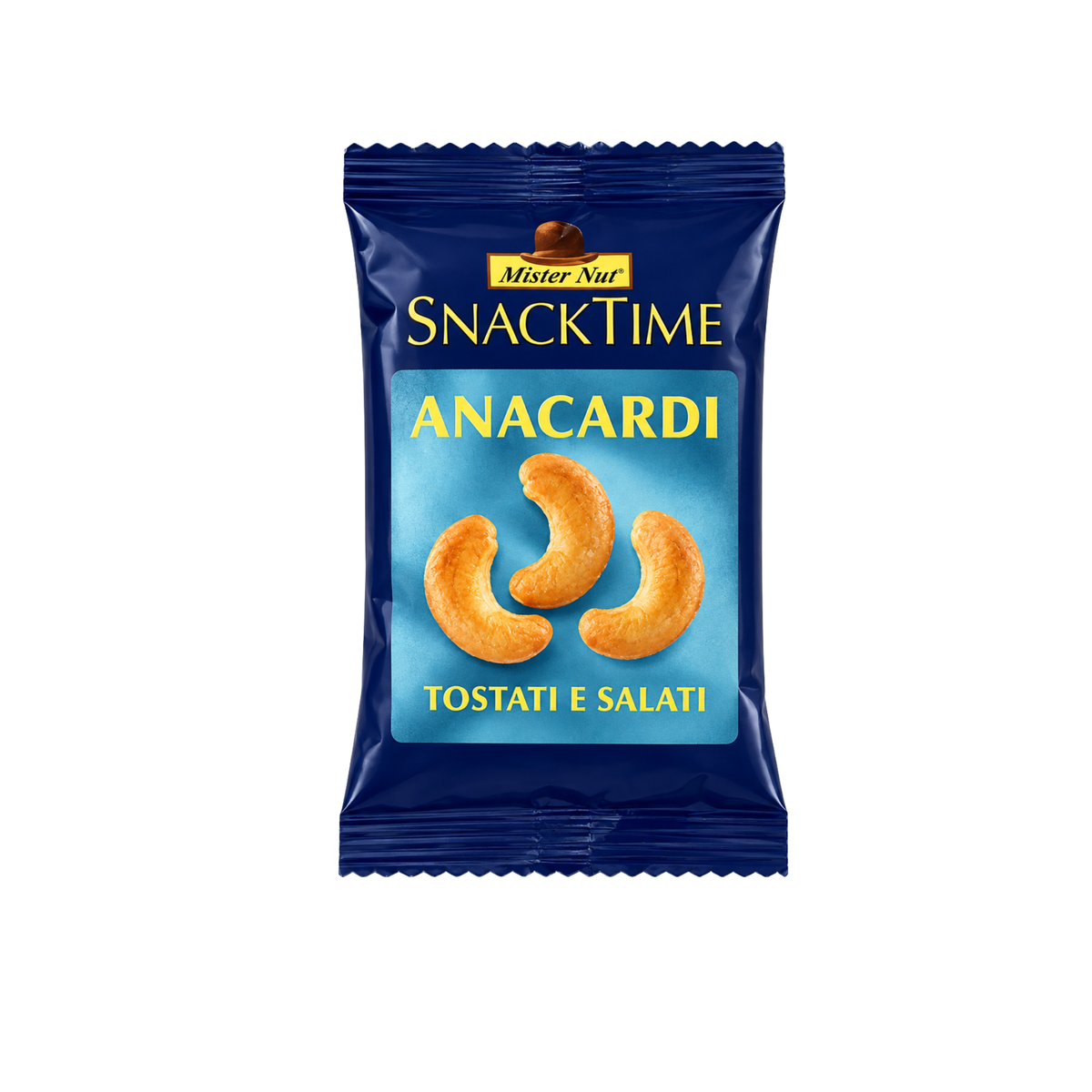 Mr. Nut , Anacardi tostate e salate da 24 g- Confezione da 24 pezzi