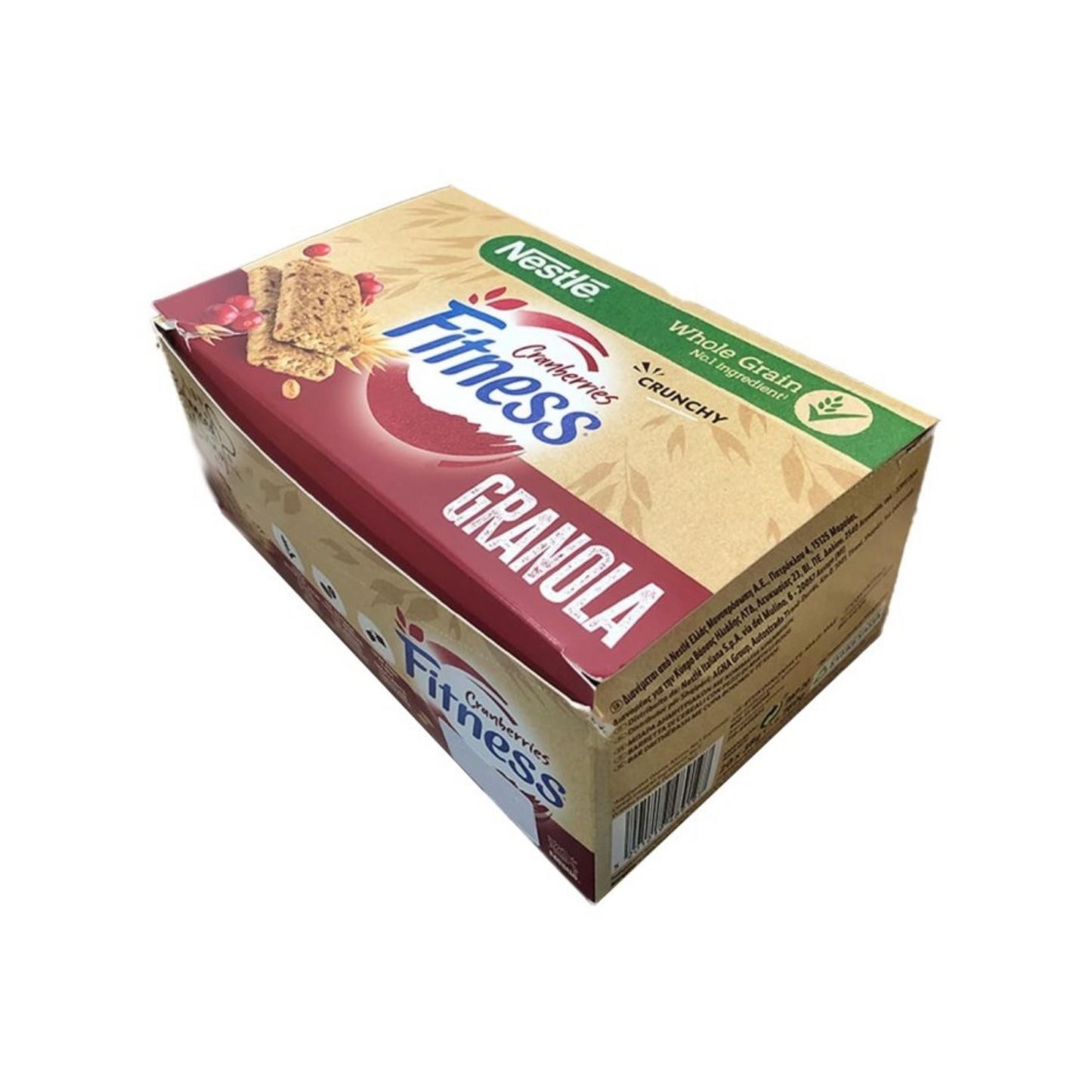 Fitness Granola snack, 2 barrette 38 gr - Confezione da 20 pezzi