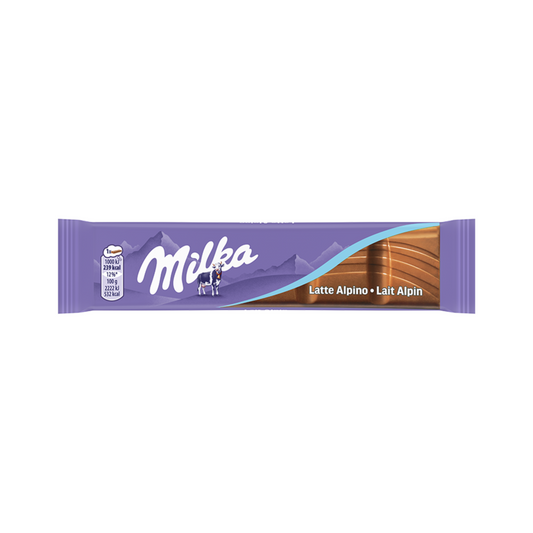 Milka barretta Latte Alpino da 45g - Confezione da 30 pezzi