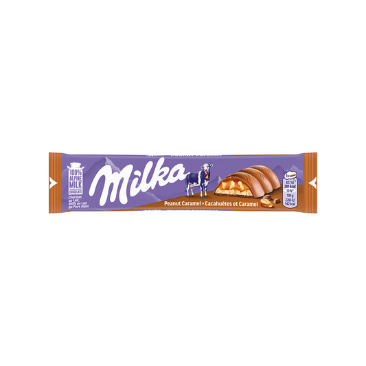 Milka barretta arachidi e caramello da 37 g - Confezione da 36 pezzi