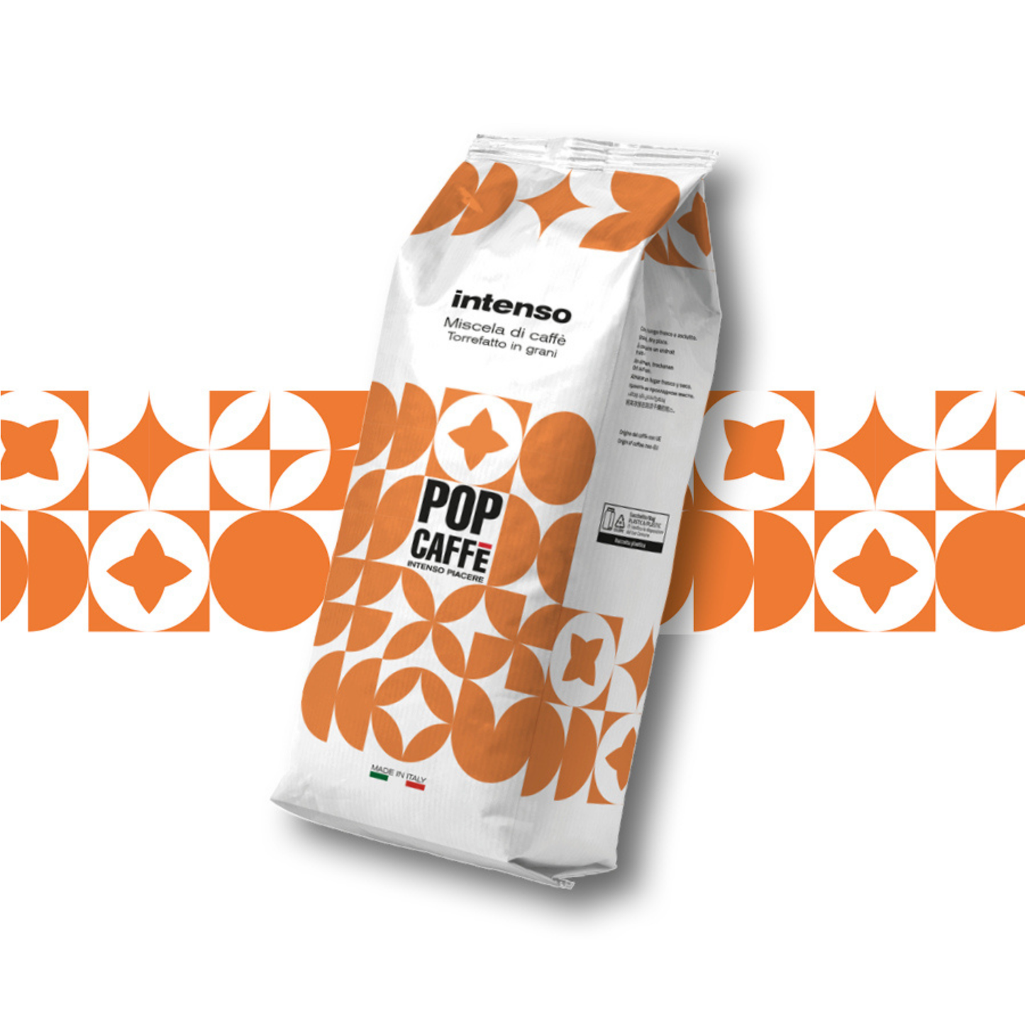 POP CAFFè, Caffè in Grani Miscela Intenso - Confezione da 6kg
