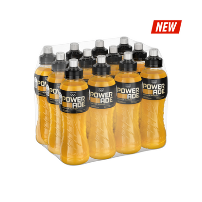 Powerade Golden Mango 50cl - Confezione da 12 pezzi