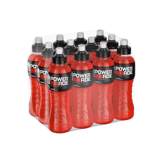 Powerade Blood Orange Blast 50cl - Confezione da 12 pezzi