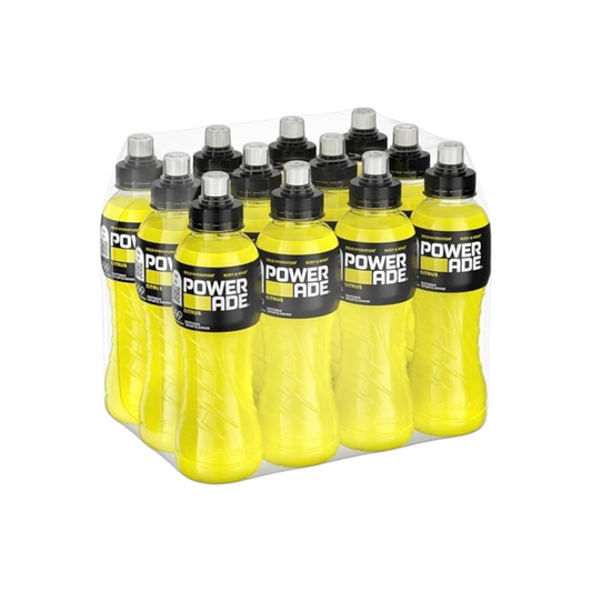 Powerade Citrus 50cl - Confezione da 12 pezzi