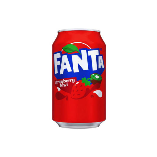 Fanta Strawberry & Kiwi da 330 ml - Confezione da 24 lattine