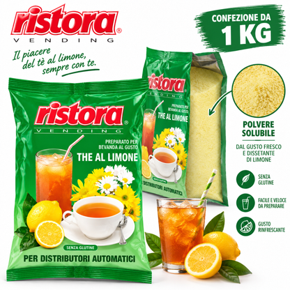 Tè al Limone Solubile Ristora (Busta da 1 kg)