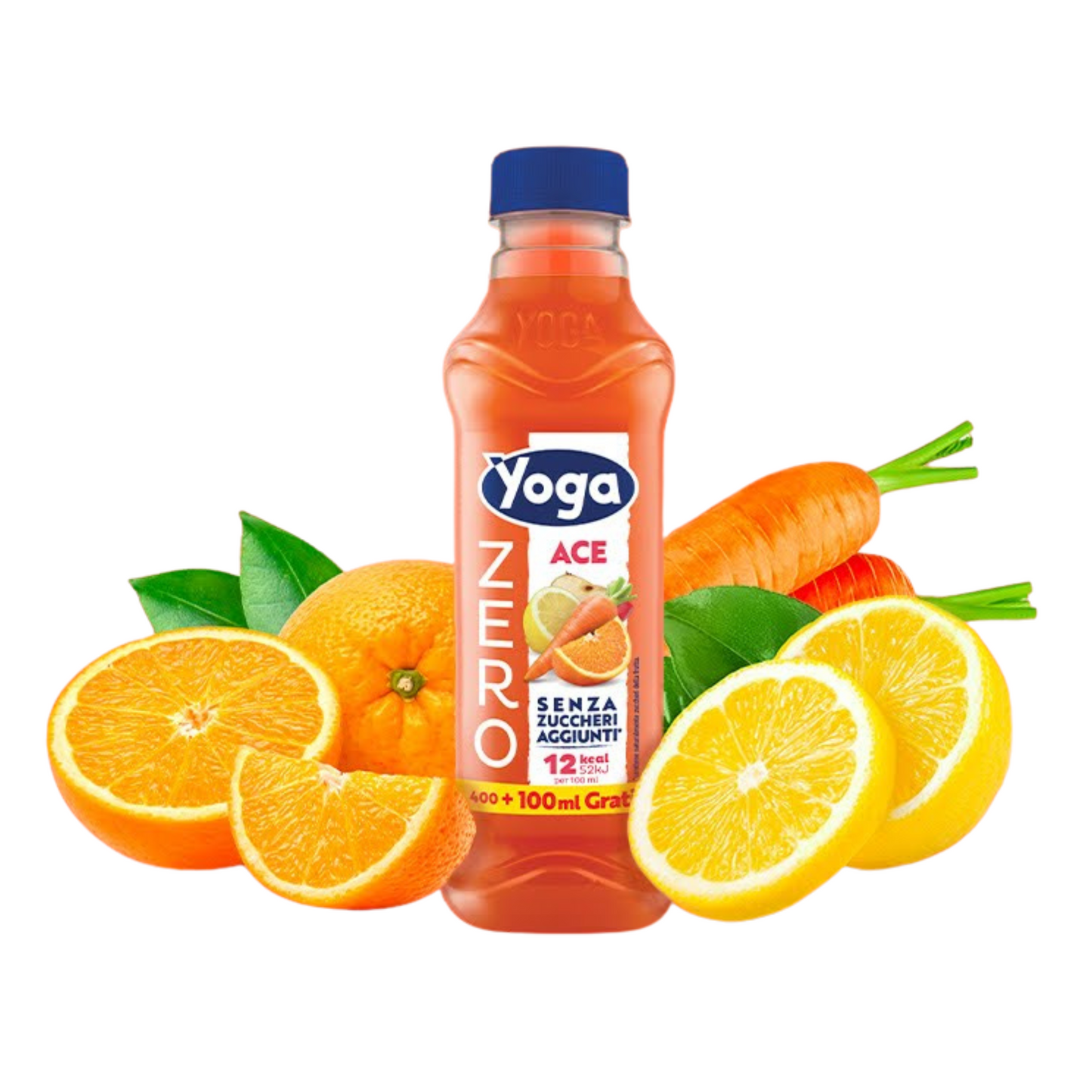 Succhi Yoga Zero Pet 500 ml - Confezione da 12 pezzi