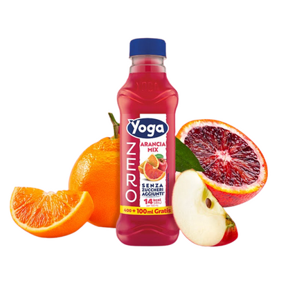 Succhi Yoga Zero Pet 500 ml - Confezione da 12 pezzi