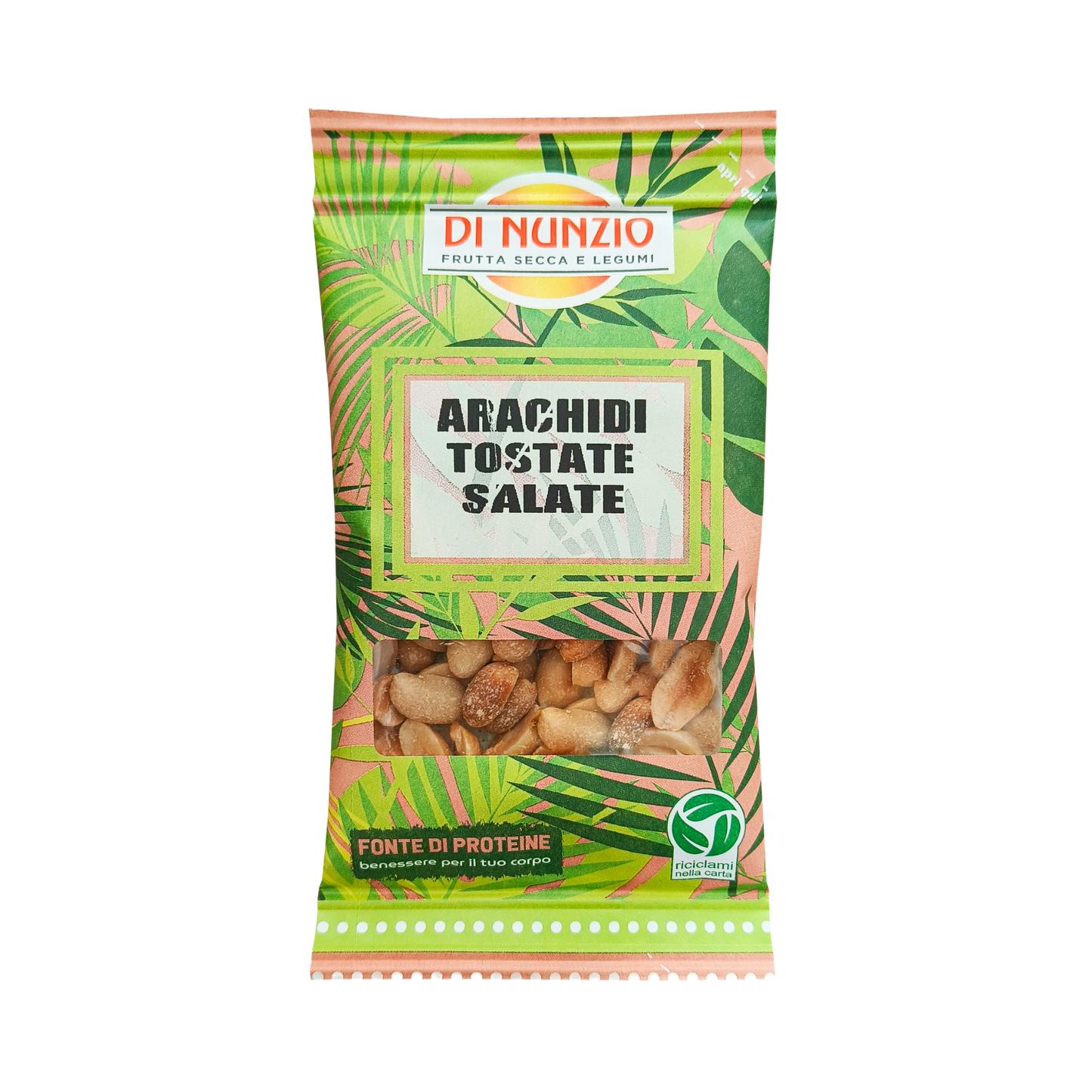 Arachidi pelate, Tostate e salate da 25gr - Confezione da 40 pezzi