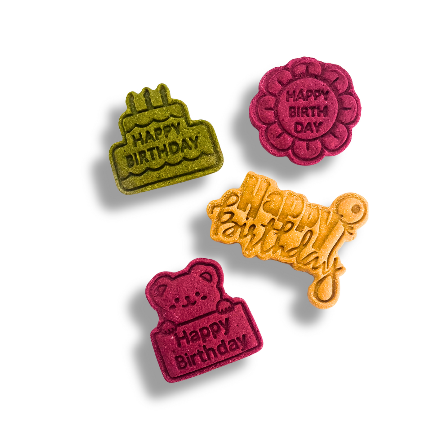 BISKY BIRTHDAY – Biscotti Artigianali per Cani a Tema Compleanno, Farina d’Avena & Verdure