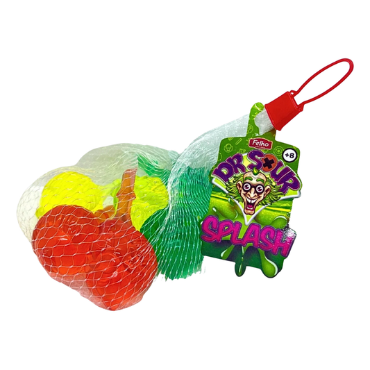 Dr. Sour Splash - retina con 6 pezzi di vari gusti alla frutta